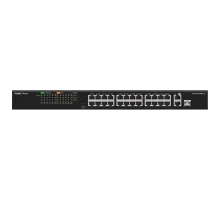 Коммутатор 26 портов неуправляемый Ruijie Reyee RG-ES126FGS-LP PoE