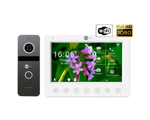 Комплект видеодомофона Neolight NeoKIT HD WF Graphite Комплект видеодомофона Neolight NeoKIT HD WF Graphite