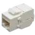 Модуль KeyStone RJ45 UTP, кат. 6a, безінструментний, Slim LW LW-KJ6A-04-C6A