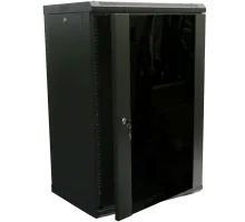 Шкаф коммутационный настенный разборной Hypernet WMNC-15U-FLAT- BLACK15U 600x450
