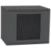 Шкаф телекоммуникационный двери перф (черный) IPCOM 12U 600x450