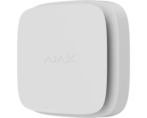 Бездротовий пожежний сповіщувач чадного газу Ajax FireProtect 2 RB (CO) (8EU) ASP white