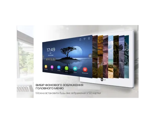 Комплект видеодомофона Neolight ALPHA Hybrid + SOLO IPW Graphite с уголком, PoE адаптер для вызовной панели