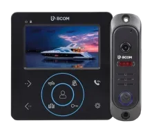 Комплект видеодомофона BCOM BD-480M Black Kit