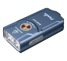 Фонарь наключный синий Fenix E03R V2.0