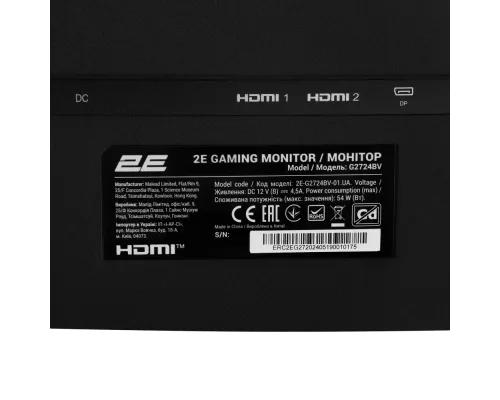 Монитор 2E G2724BV 27" дюймов 2560x1440 Монитор 2E G2724BV 27" дюймов 2560x1440