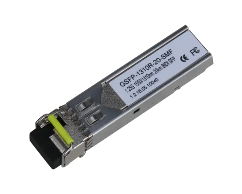 Гигабитный оптический модуль GSFP-1310R-20-SMF