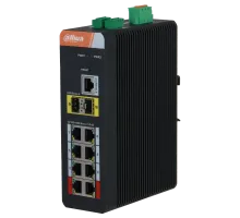 Комутатор 10 портів керований Dahua DH-IS4210-8GT-120 PoE