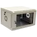 Шафа 19" 6U, 600х500х373 мм акриловое стекло серая