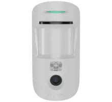 Бездротовий сповіщувач руху Ajax Superior MotionCam AM (PhOD) Jeweller white з камерою
