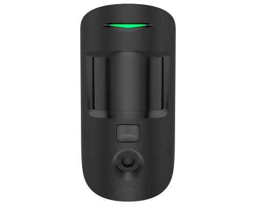 Бездротовий сповіщувач руху Ajax Superior MotionCam HD (PhOD) Jeweller black з камерою Бездротовий сповіщувач руху Ajax Superior MotionCam HD (PhOD) Jeweller black з камерою
