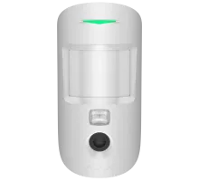 Бездротовий сповіщувач руху Ajax Superior MotionCam HD (PhOD) Jeweller white з камерою
