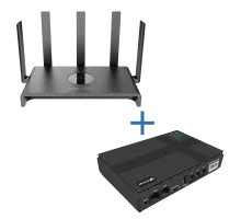 Комплект маршрутизатора и источник бесперебойного питания Ruijie Reyee RG-EW1300G Wi-Fi 5 + VIA Energy Mini UPS