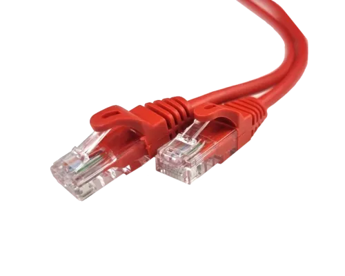 Патч-корд червоний 1м UTP CAT5e