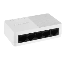 Коммутатор 5 портов неуправляемый Hikvision DS-3E0105D-O