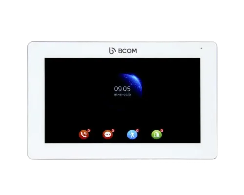 Видеодомофон BCOM BD-770FHD/T White Видеодомофон BCOM BD-770FHD/T White