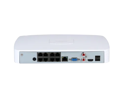 Відеореєстратор Dahua DHI-NVR2108-8P-I2 8-канальний 1U PoE WizSense
