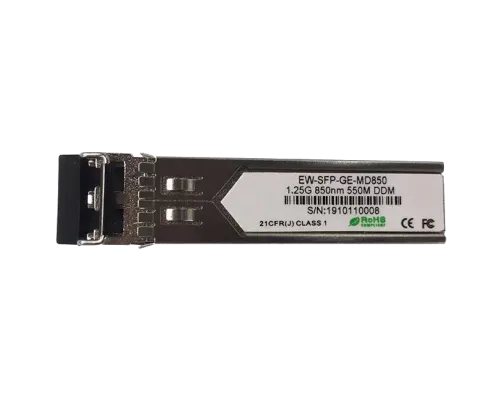 Модуль SFP Ewind EW-SFP-GE-MD850 155M, Multi-mode Dual Fiber, 850nm, 550meter, LC connector