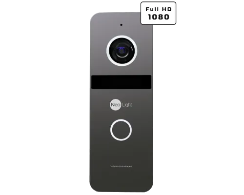 Комплект видеодомофона Neolight ALPHA Hybrid + SOLO FHD Graphite