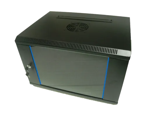Шафа комутаційна настінна 15U 600x600 розбірна чорна Hypernet WMNC66-15U-FLAT-AC-BLACK Шафа комутаційна настінна 15U 600x600 розбірна чорна Hypernet WMNC66-15U-FLAT-AC-BLACK