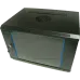 Шафа комутаційна настінна 15U 600x600 розбірна чорна Hypernet WMNC66-15U-FLAT-AC-BLACK