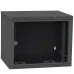 Шафа телекомунікаційна двері скло (чорна) IPCOM 12U 600x600
