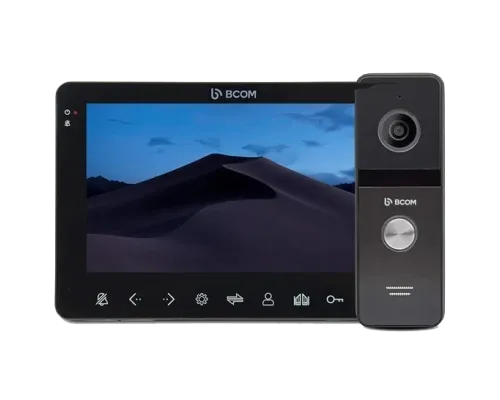 Комплект видеодомофона BCOM BD-780FHD Black Kit