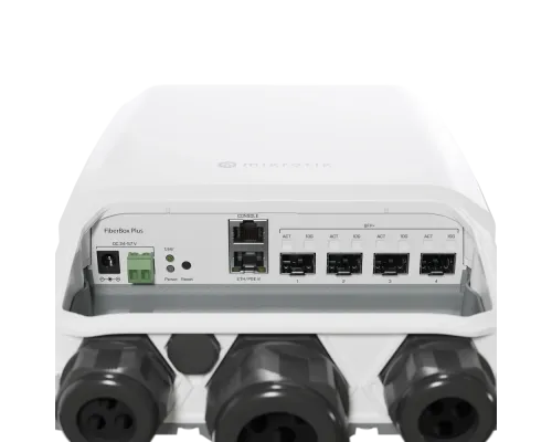Комутатор 4 порти керований Mikrotik FiberBox Plus (CRS305-1G-4S+OUT)