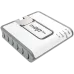 Точка доступа MikroTik mAP lite (RBmAPL-2nD)