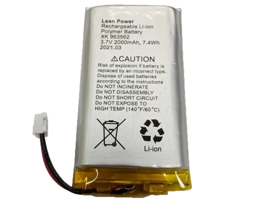 Аккумулятор Ajax Hub, Hub Plus, Hub 2, Rex 3,7V 2000mAh 7.4Wh (XK-953562)