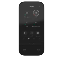 Клавиатура Ajax KeyPad TouchScreen (8EU) black