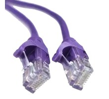 Патч-корд фіолетовий 1м UTP CAT5e