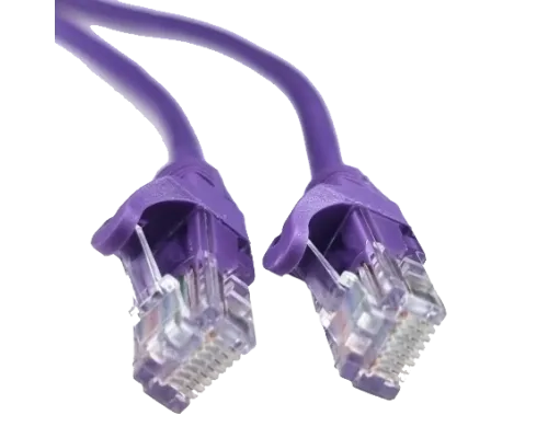 Патч-корд фіолетовий 1м UTP CAT5e