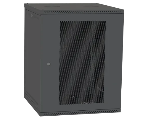 Шкаф телекоммуникационный двери перф(черный) IPCOM 15U 600x600 Шкаф телекоммуникационный двери перф(черный) IPCOM 15U 600x600