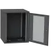 Шкаф телекоммуникационный двери перф(черный) IPCOM 15U 600x600