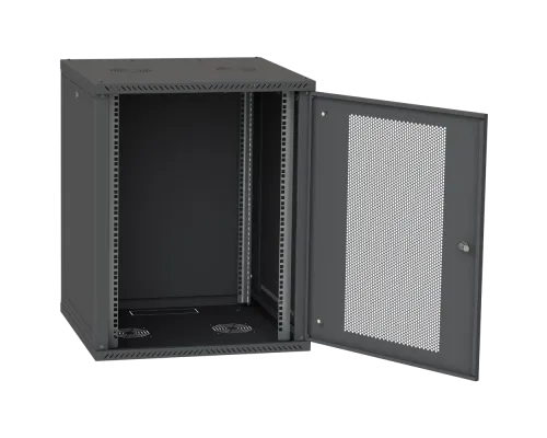 Шафа серверна IPCOM СН-15U 600х450 перфорація RAL9005