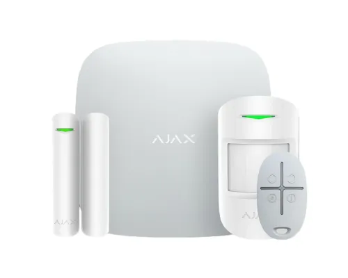 Комплект охранной сигнализации Ajax StarterKit 2 (8EU) white