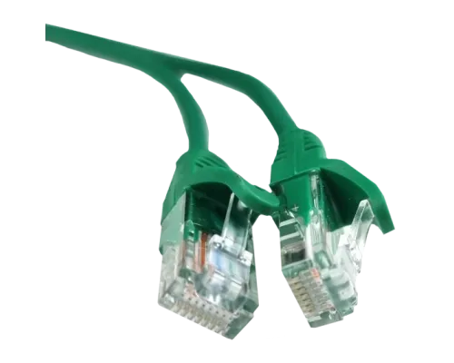 Патч-корд зелений 0.5м UTP CAT5e