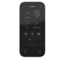 Клавиатура Ajax KeyPad TouchScreen (8EU) white