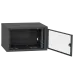 Шкаф телекоммуникационный двери стекло (черный) IPCOM 6U 600x450