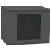 Шкаф телекоммуникационный двери перф (черный) IPCOM 9U 600x600