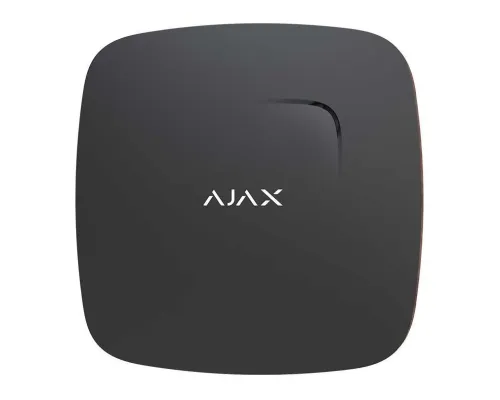 Бездротовий оповіщувач задимлення та чадного газу Ajax FireProtect Plus (8EU) UA black (with CO)