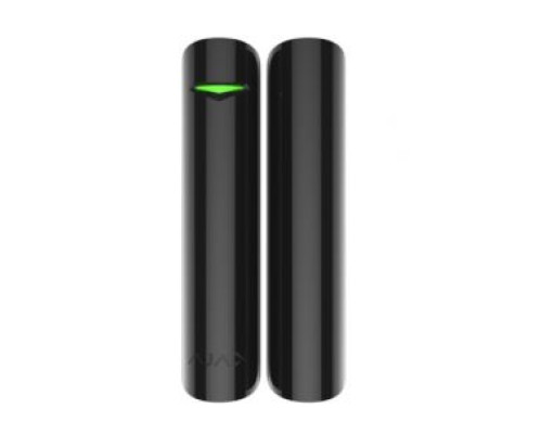Бездротовий магнітоконтактний сповіщувач з сенсором удару та нахилу DoorProtect Plus (black)