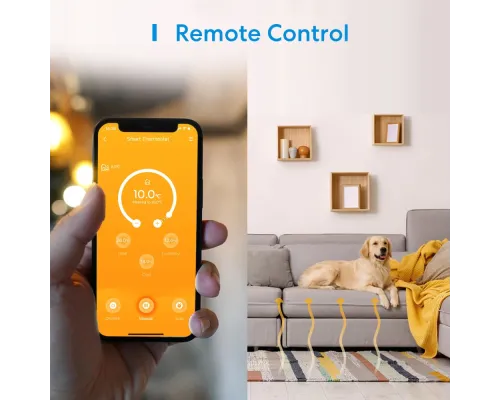 Умный Wi-Fi термостат (только водяное отопление) Meross MTS200BHK(EU)