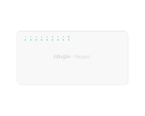 Коммутатор 8 портов неуправляемый Ruijie Reyee RG-ES08F 100М