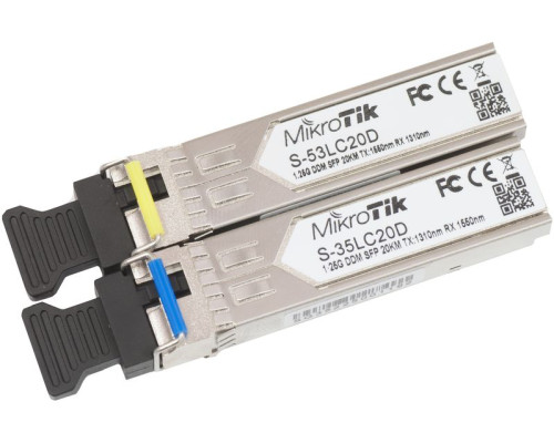 1.25Гб комплект SFP модулів (Rx / Tx) S-35LC20D (S-3553LC20D)