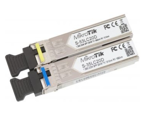 1.25Гб комплект SFP модулів (Rx / Tx) S-35LC20D (S-3553LC20D)