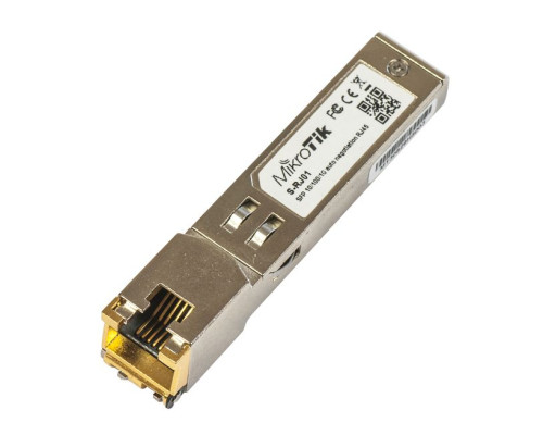 1.25Гб/с SFP модуль с разъемом RJ-45 S-RJ01 1.25Гб/с SFP модуль с разъемом RJ-45 S-RJ01