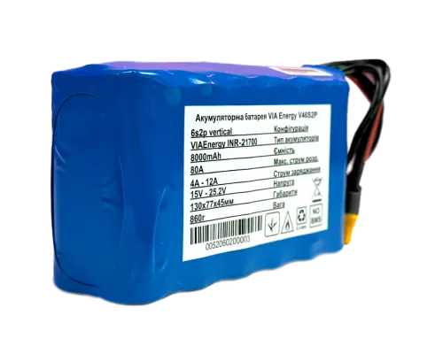 Аккумуляторная литиевая батарея VIA Energy V46S2P