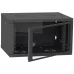 Шкаф серверный IPCOM CH-6U 600x350 стекло RAL9005